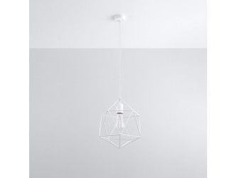 Gaspare fehér függőlámpa