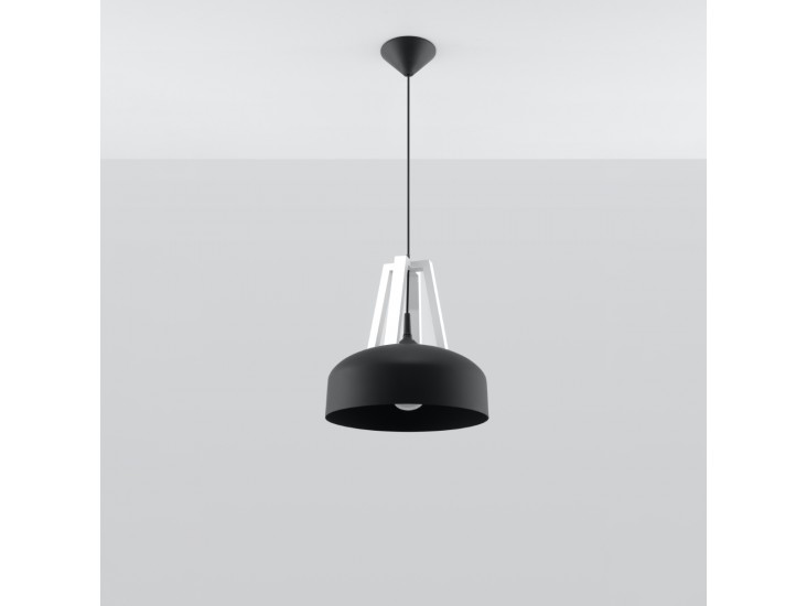 Casco fekete/fehér függőlámpa Casco fekete/fehér függőlámpa