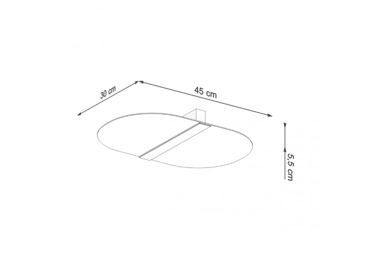 Salia mennyezeti lámpa