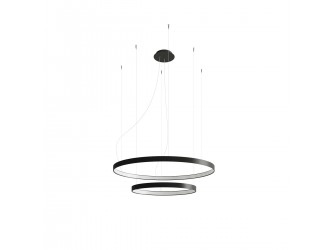 Rio 2 55/78 fekete LED 4000K csillár