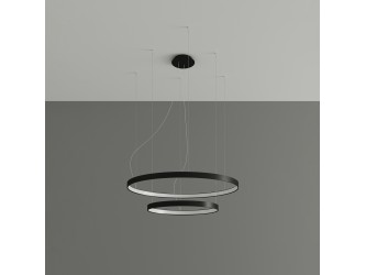 Rio 2 55/78 fekete LED 4000K csillár