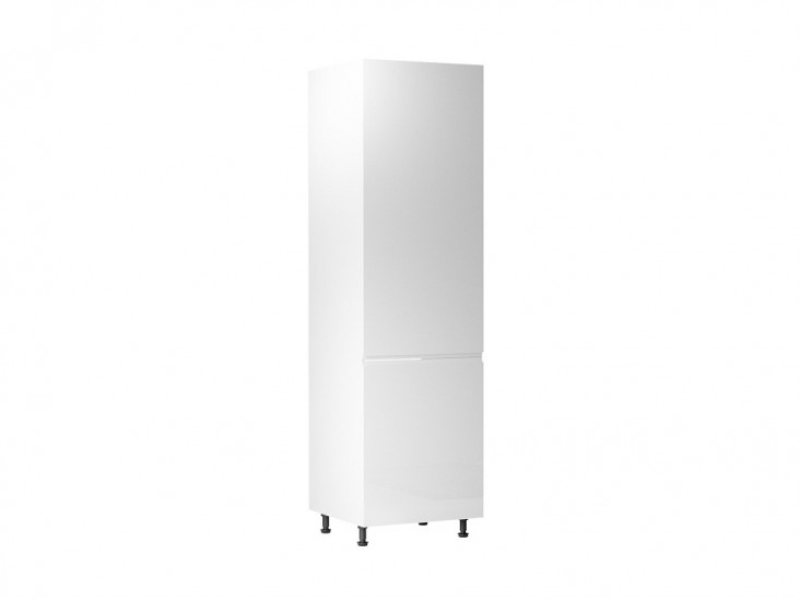 Aspen D60ZL - alsó 600-as hűtőszekrény beépítés balos fényes fehér