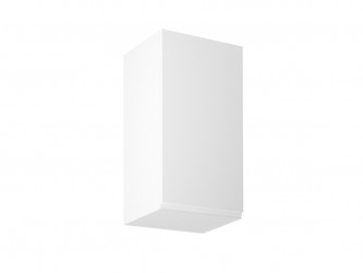 Aspen G40 - felső 40-es 1 ajtós szekrény balos fényes fehér konyha