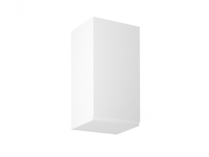 Aspen G40 - felső 40-es 1 ajtós szekrény balos fényes fehér