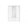Kaspian SZF5D2S akasztós szekrény fehér/matt fehér gardrób szekrény