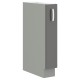 NIKI 6. 15 D CARGO BB 15x82x52 cm fényes szürke/szürke konyha
