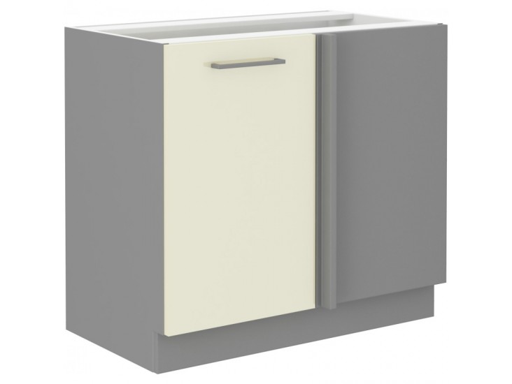 Niki 7. 105 ND 1F BB 90x82x52cm fényes krém/szürke (munkalap nélkül) Niki 7. 105 ND 1F BB 90x82x52cm fényes krém/szürke (munkalap nélkül)