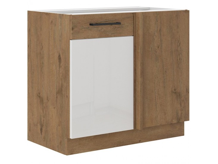 Niki 30. 105 ND 1F BB 90x82x52cm fényes fehér/lancelot tölgy (munkalap nélkül) Niki 30. 105 ND 1F BB 90x82x52cm fényes fehér/lancelot tölgy (munkalap nélkül)