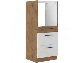 Niki 30. konyha 60 DPS-145 3S BB 60x145x57cm matera/lancelot tölgy (munkalap nélkül)