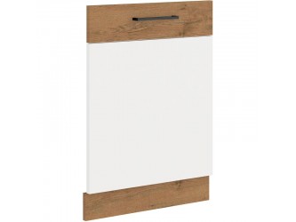 Niki 30. konyha mosogatógép ajtó ZM 596x713cm fényes fehér/lancelot tölgy