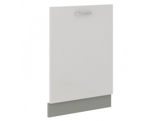 NIKI 25. mosogatógép ajtó ZM 596*713 cm fényes fehér/szürke