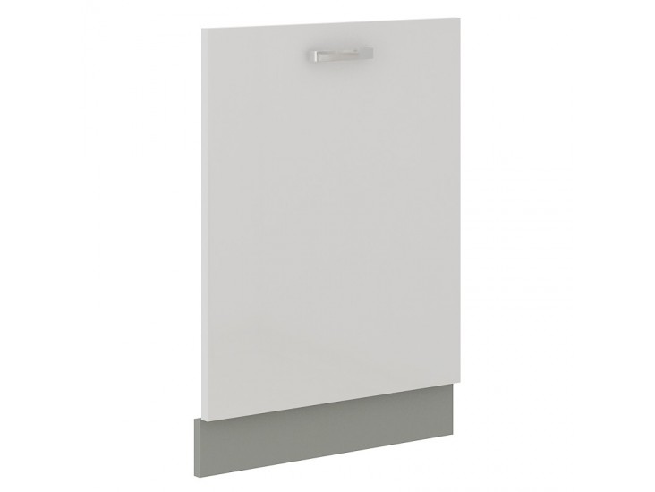 NIKI 25. mosogatógép ajtó ZM 596*713 cm fényes fehér/szürke