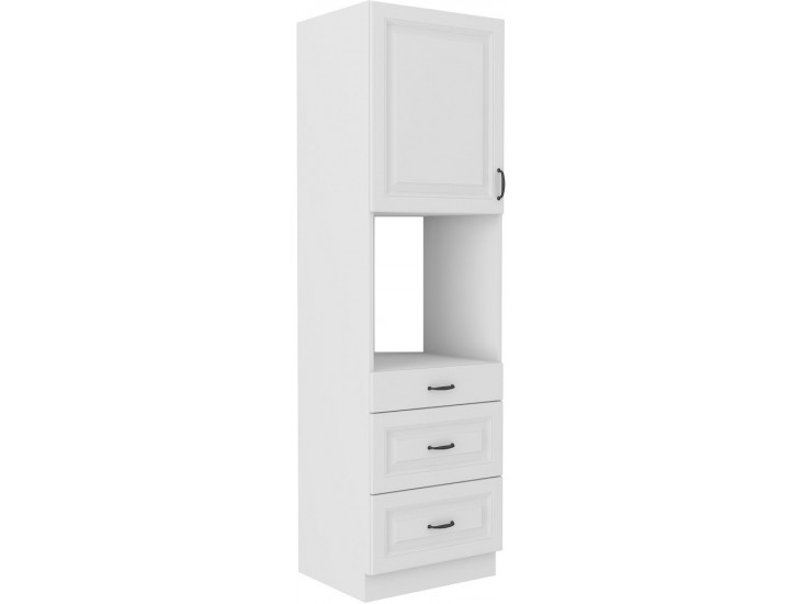 Niki 32. 60 DPS-210 3S 1F 60x210x57cm matt fehér/ matt fehér Niki 32. 60 DPS-210 3S 1F 60x210x57cm matt fehér/ matt fehér