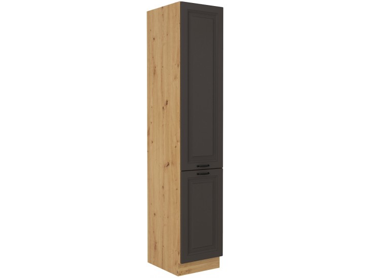 Niki 33. 40 DK-210 2F 40x210x57cm grafit/ artisan tölgy Niki 33. 40 DK-210 2F 40x210x57cm grafit/ artisan tölgy