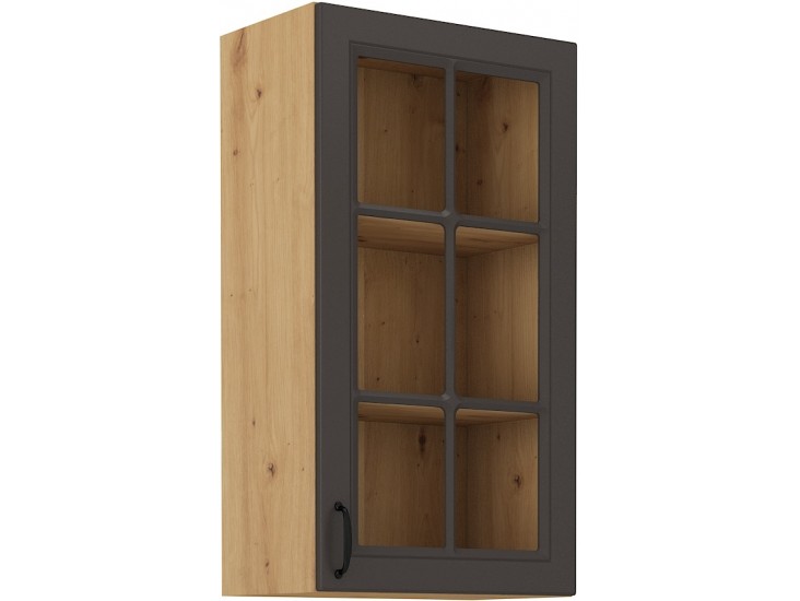 Niki 33. 40 GS-90 1F 40x90x31cm grafit/ artisan tölgy Niki 33. 40 GS-90 1F 40x90x31cm grafit/ artisan tölgy