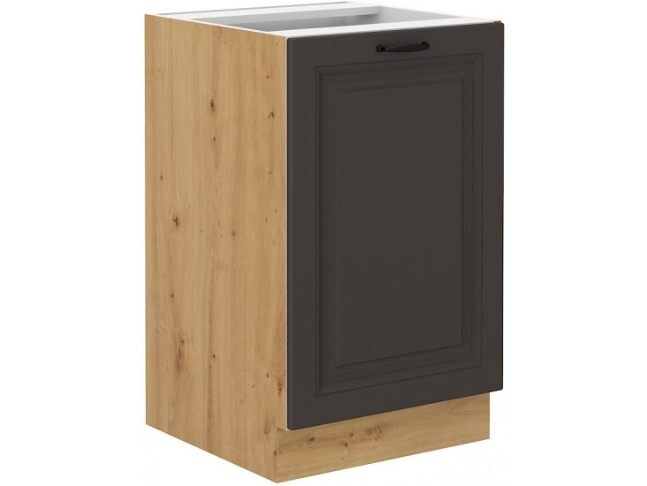 Niki 33. 50 ZL 1F BB 50x82x52cm fényes krém/art. tölgy (munkalap nélk) Niki 33. 50 ZL 1F BB 50x82x52cm fényes krém/art. tölgy (munkalap nélk)