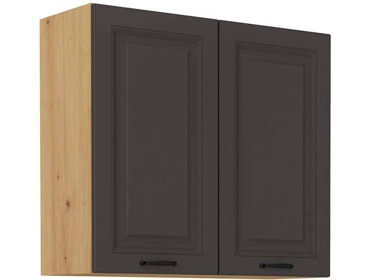 Niki 33. 80 G-72 2F 80x71,5x31cm grafit/ artisan tölgy Niki 33. 80 G-72 2F 80x71,5x31cm grafit/ artisan tölgy