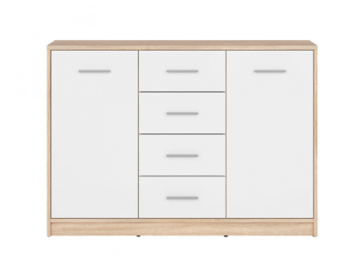 Nepo Plus KOM2D4S fehér/sonoma Nepo Plus KOM2D4S fehér/sonoma