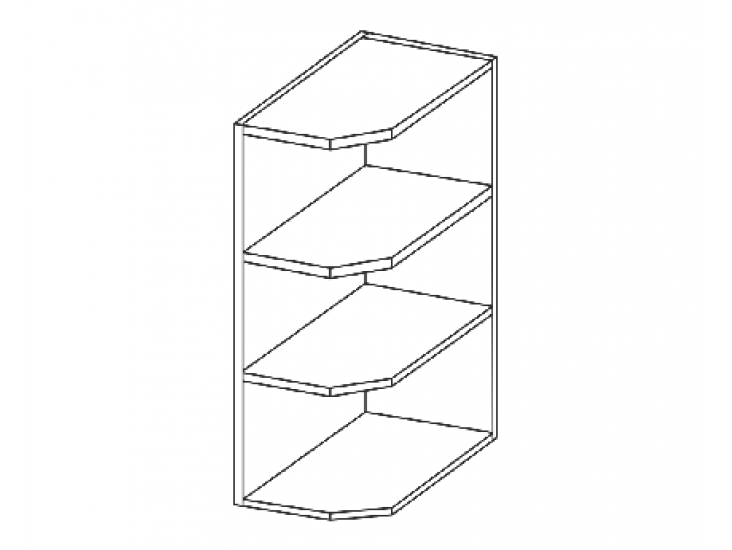 NIKI 6. 30 G ZAK 72 30x71,5x30cm fényes szürke/szürke NIKI 6. 30 G ZAK 72 30x71,5x30cm fényes szürke/szürke
