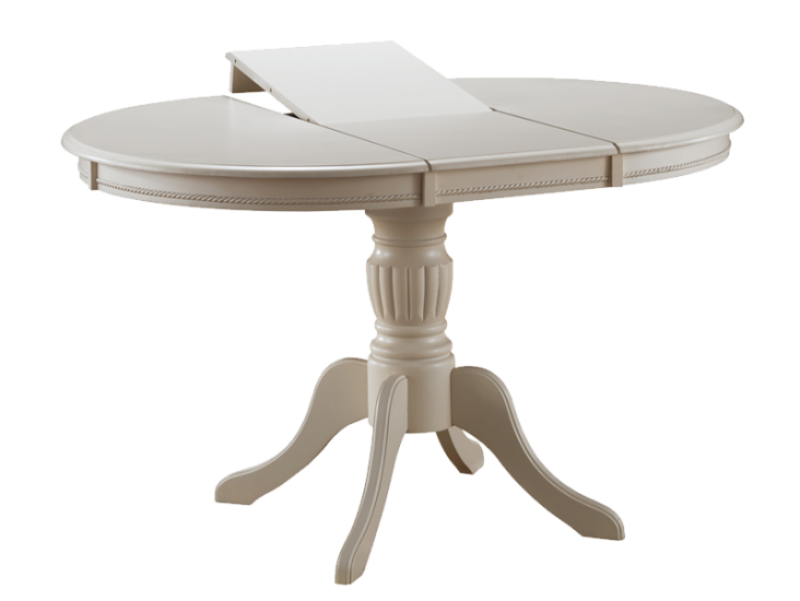 Olivia bianco bővíthető asztal 106-141x76x106 ecru/ecru Olivia bianco bővíthető asztal 106-141x76x106 ecru/ecru