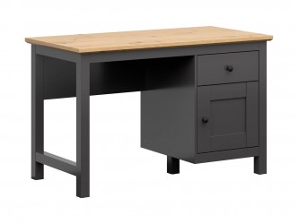 Hesen BIU1D1S íróasztal artisan tölgy/ grafit
