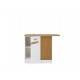 Junona Line DNW/100/82 P fényes fehér, betét: arany craft tölgy Junona Line DNW/100/82 P fényes fehér, betét: arany craft tölgy