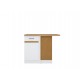 Junona Line DNW/100/82 P fényes fehér, betét: arany craft tölgy Junona Line DNW/100/82 P fényes fehér, betét: arany craft tölgy