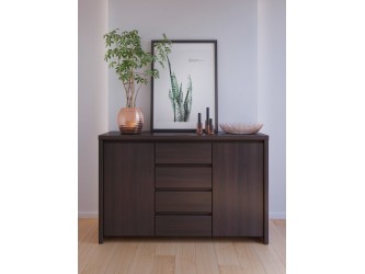 Kaspian KOM2D4S wenge színben komód