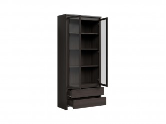 Kaspian REG2W2S wenge színben vitrin