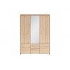 Kaspian SZF5D2S sonoma tölgy színben gardrób szekrény