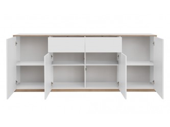 Complex K4D2S komód fehér