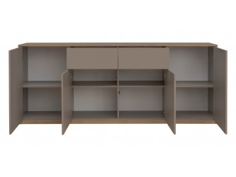 Complex K4D2S komód szürke