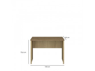 Denzel BIU íróasztal lefkas tölgy/ cremona tölgy