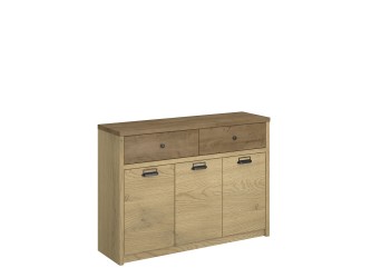 Denzel K3D2S komód lefkas tölgy/ cremona tölgy