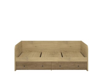 Denzel LOZ2S/90 ágy lefkas tölgy/ cremona tölgy