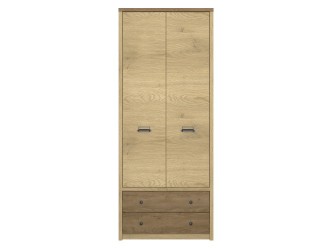 Denzel SZ2D2S akasztós szekrény lefkas tölgy/ cremona tölgy