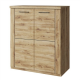 Doorset K 2D komód navarra tölgy Doorset K 2D komód navarra tölgy