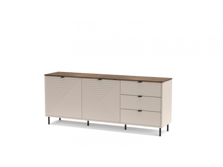 Evo K2D3S komód castello tölgy/ kasmír Evo K2D3S komód castello tölgy/ kasmír