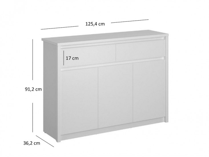 Erden K3D2S fehér Erden K3D2S fehér