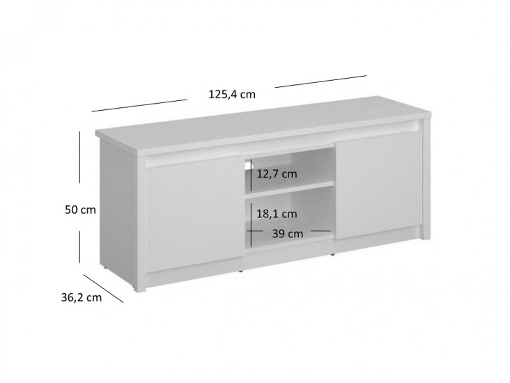 Erden RTV2D/125 fehér Erden RTV2D/125 fehér