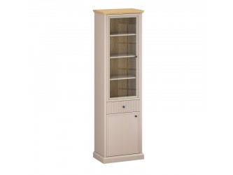 Idello W1D1W1S vitrin kőtölgy/ taupe