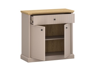 Idello K2D1S komód kőtölgy/ taupe