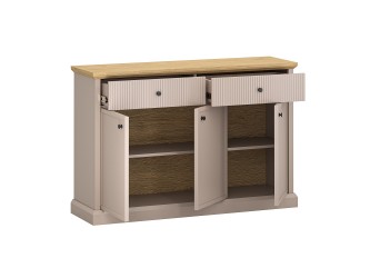 Idello K3D2S komód kőtölgy/ taupe
