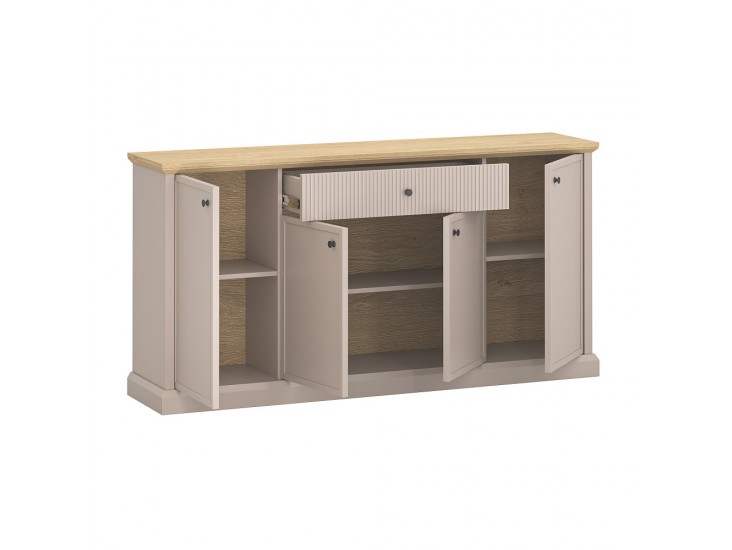 Idello K4D1S komód kőtölgy/ taupe Idello K4D1S komód kőtölgy/ taupe