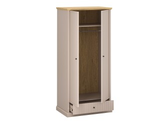 Idello SZ2D1S akasztós szekrény kőtölgy/ taupe