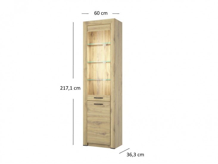 Sapori W1D1W vitrin navarra tölgy Sapori W1D1W vitrin navarra tölgy
