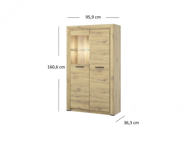 Sapori WN1D1W alacsony vitrin navarra tölgy Sapori WN1D1W alacsony vitrin navarra tölgy