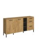 Santes K2D3S antracit/ arany craft tölgy Santes K2D3S antracit/ arany craft tölgy