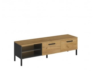 Santes RTV2K/155 antracit/ arany craft tölgy tv állvány