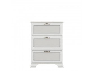 Tiffany II SZB3K cipős szekrény krém